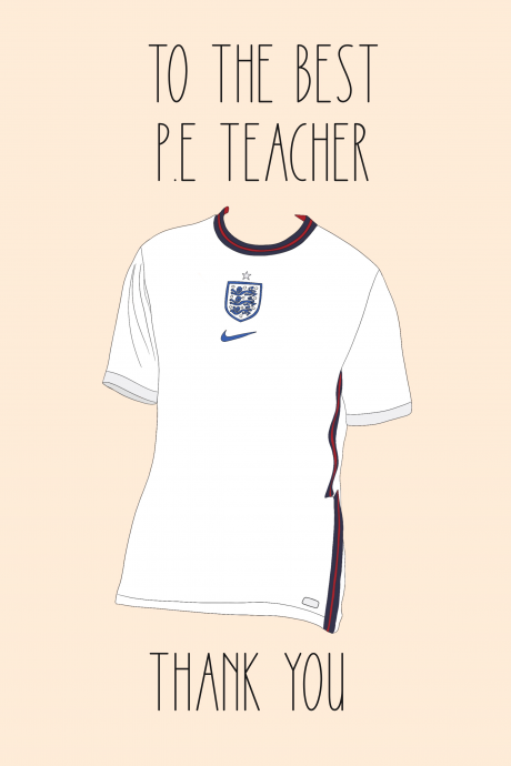 P.E Teacher England Shirt