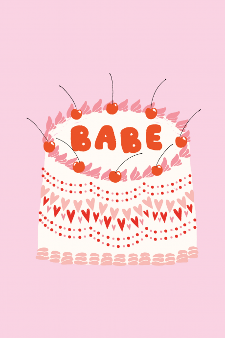Babe Birthday Cake