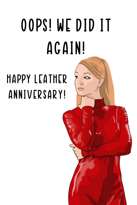 Britney’s Leather Anniversary